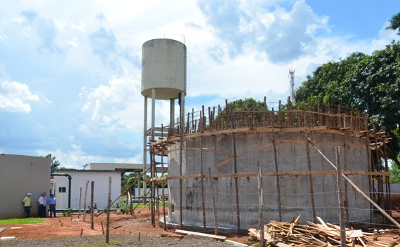 Novo reservatório em construção - Foto: Divulgação