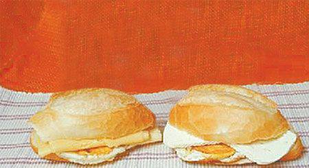 O novo cardápio da cadeia: Pão com Ovo