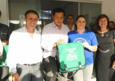 Agentes Comunitários de Anaurilândia recebem Kit de Trabalho