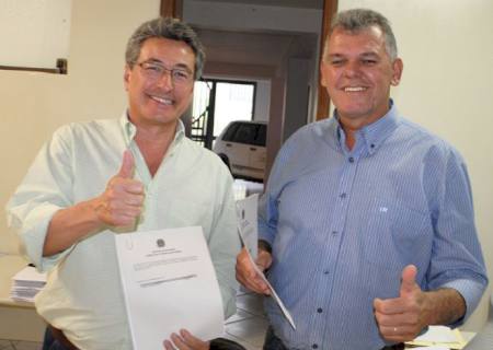 Hashioka e Milton registram candidatura em Nova Andradina