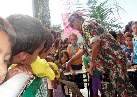 PMA realiza Educação Ambiental em escola de assentamento e atende 257 alunos