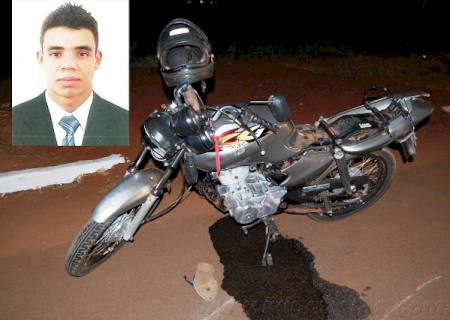 Jovem morre após acidente de moto em Angélica