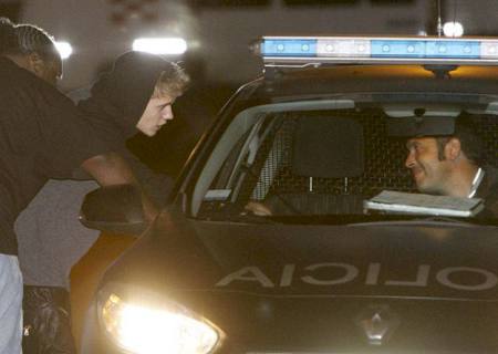 Justin Bieber cria confusão com a polícia argentina