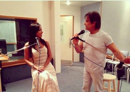 Anitta grava com Roberto Carlos