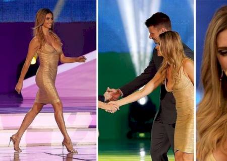 Fernanda Lima lamenta polêmica com Irã e diz mudará vestido para Bola de Ouro