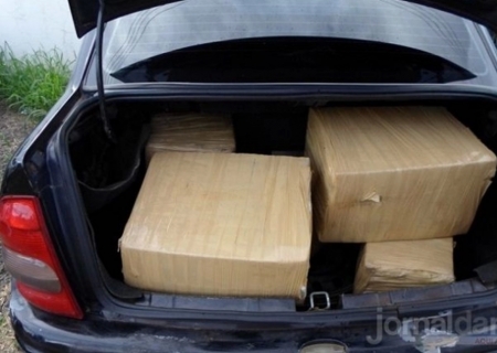 DOF prende homem com 212 quilos de maconha na fronteira