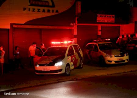 Criminoso é morto durante assalto a pizzaria