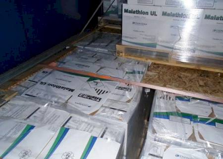 PMA apreende carreta com agrotóxicos transportados ilegalmente
