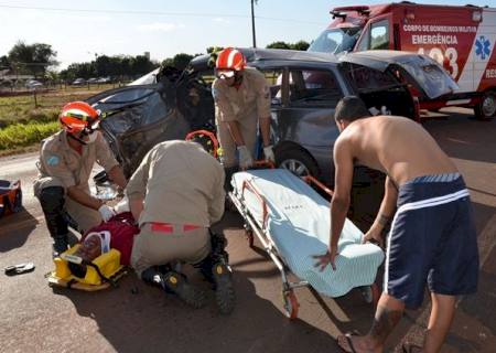 Homem que se envolveu em acidente em Ivinhema morre em hospital