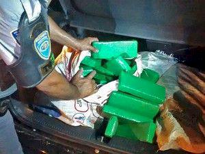 Carro de Rio Brilhante é apreendido com droga