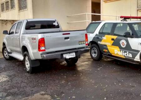 TOR localiza caminhonete furtada em rodovia