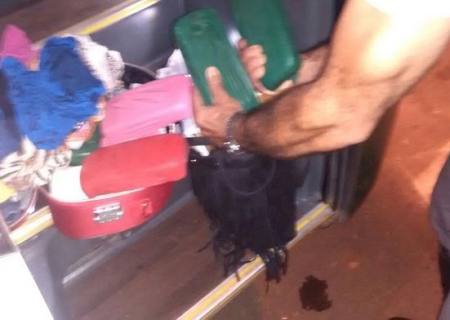 Quarteto é flagrado com 13 kg de drogas