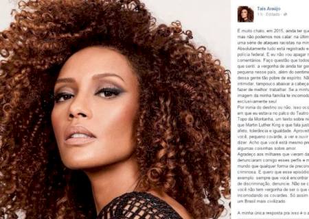 Tais Araujo é alvo de ataques racistas no Facebook; atriz promete levar caso à PF