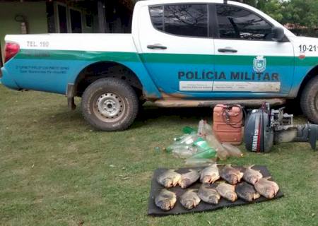 PMA autua pescador por armazenamento de 128 kg de pescado ilegal