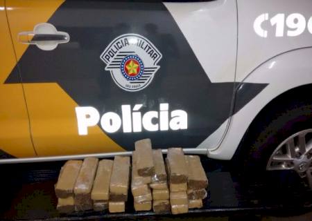 Menor é apreendido com drogas em Venceslau