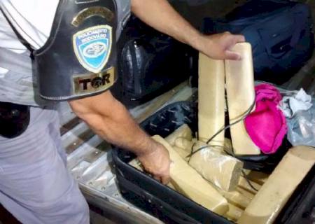 Jovem é presa em Epitácio com droga na mala