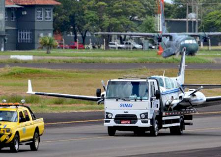 Incidente com avião particular fecha o aeroporto de Campo Grande