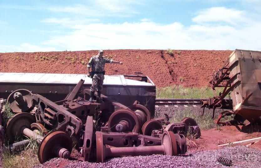 PMA autua empresa ferroviária por descarte de sucatas em MS