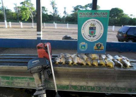 PMA autua 30, apreende 454 kg de pescado e aplica R$ 69,2 mil em multas