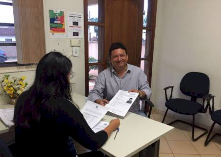 PR de Anaurilândia registra candidatura
