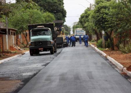 Obras continuam a todo vapor em Anaurilândia