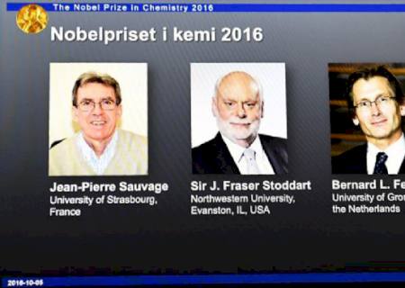 Nobel de Química é concedido a trio de ''máquinas moleculares''