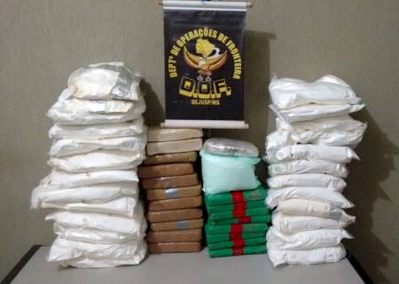 Quatro são presos com carga de cocaína