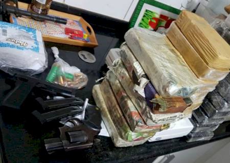 PF combate o tráfico de drogas em MS e mais dois estados