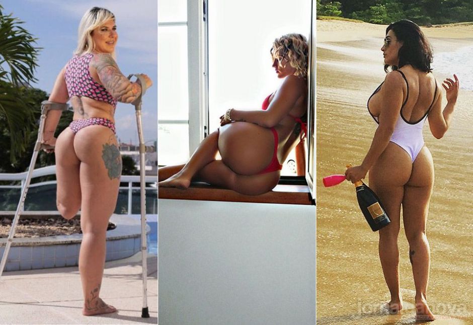 Candidatas exibem fotos caseiras para provar que são naturais