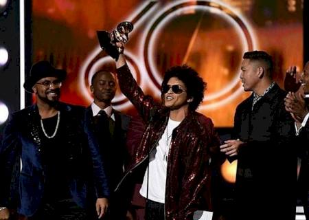 Bruno Mars é o grande vencedor do Grammy 2018