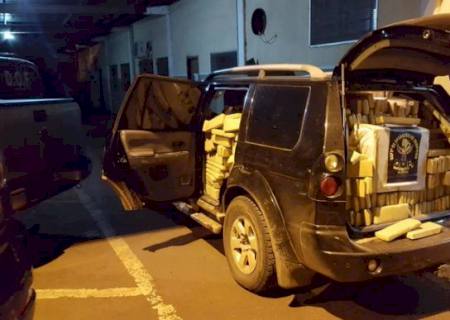 Homem é preso pelo DOF com 800 kg de maconha na BR-060