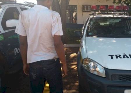 PM não dá ''mole'' e prende foragido da Justiça