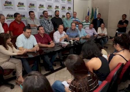 MDB reafirma candidatura de André Puccinelli