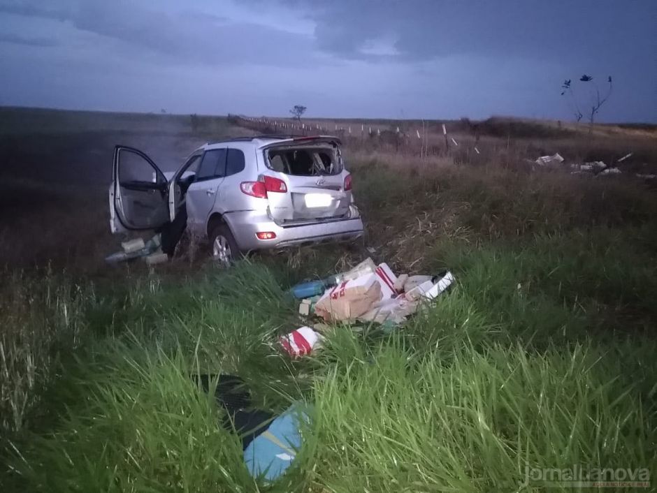 Homem morre após veículo caportar cheio de maconha na MS-289