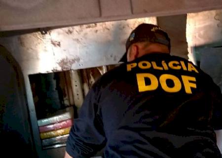 Apreensões de drogas na fronteira crescem 31,9% nos últimos dois anos