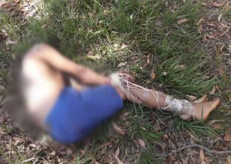 Na fronteira, homem é morto a tiros e corpo encontrado com mãos e pés amarrados
