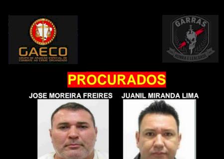 Garras e Gaeco oferecem recompensa para quem denunciar pistoleiros