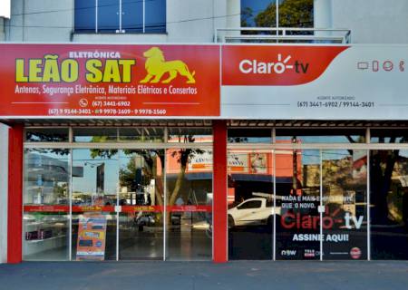 Leão Sat amplia oferta de produtos e serviços da Claro na região