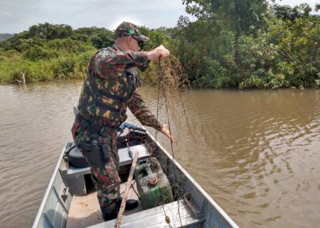 No primeiro mês de piracema, PMA prende nove infratores e aplica R$ 20 mil em multas