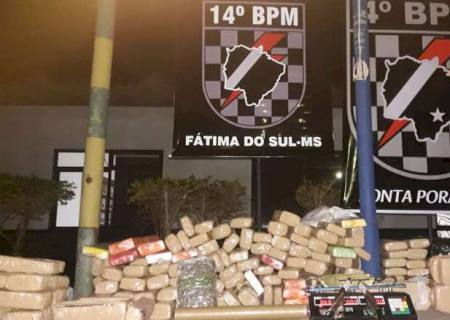 PM descobre local de ''preparação'' de veículos para transportar drogas na fronteira