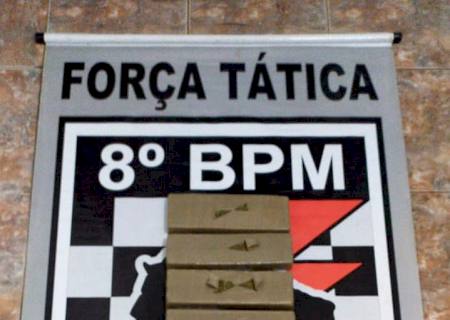 Adolescentes são surpreendidos pela Força Tática trazendo maconha para Nova Andradina