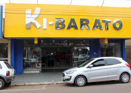 Em Nova Andradina, Lojas Ki-Barato com grande promoção no mês de maio