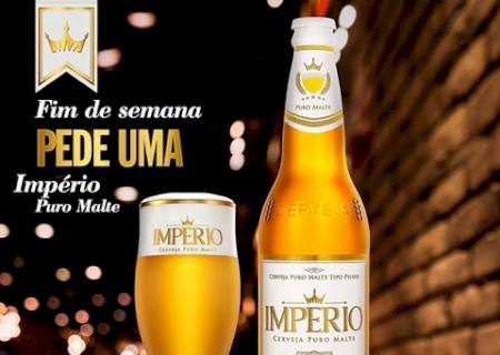 20 primeiras mesas que pedirem cerveja Império, não pagarão a primeira no Perobão 3