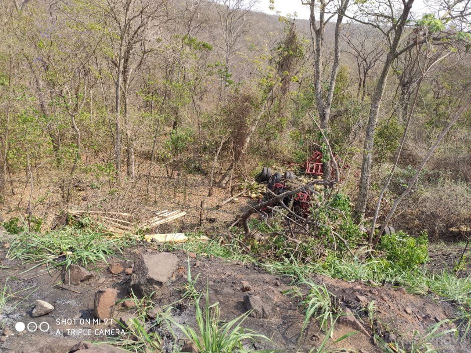 Acidente na serra de Maracaju mata um nova-andradinense e deixa outro em estado grave