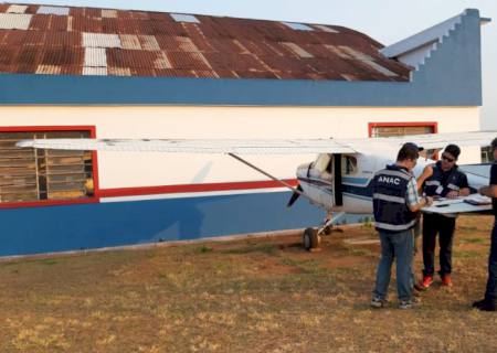Deco deflagra Operação Ícaro fase Iuris e apreende 4 aeronaves em Aquidauana