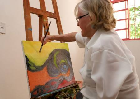 Lançamento da exposição da artista nova-andradinense acontece nesta sexta-feira (20)