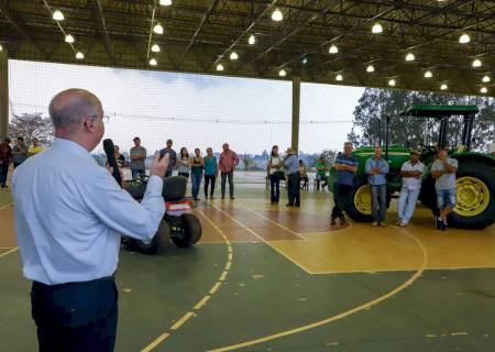 Novos tratores e equipamentos potencializam agricultura familiar em Nova Andradina