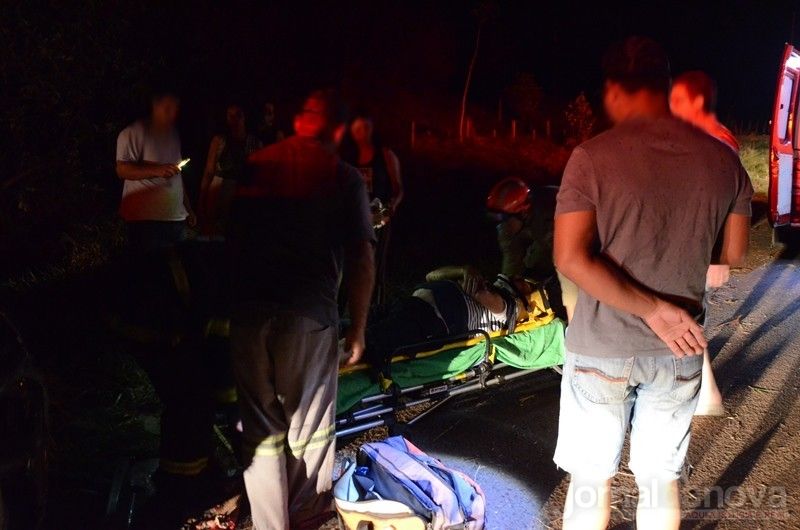 Casal fica ferido após colisão na MS-141 em Ivinhema