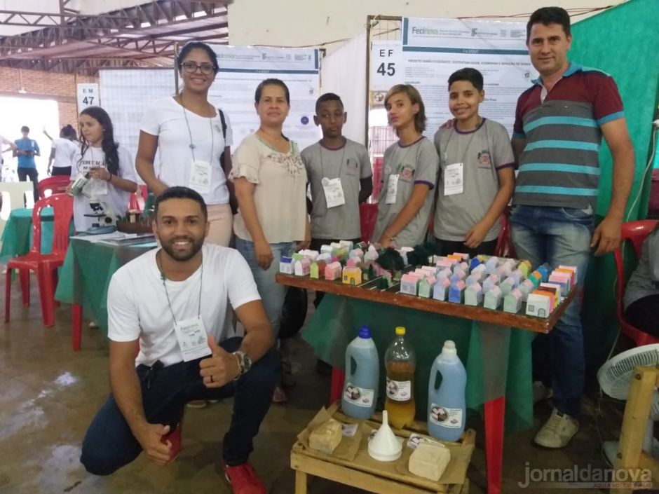 Alunos de Taquarussu participam da Fecinova 2019 em Nova Andradina