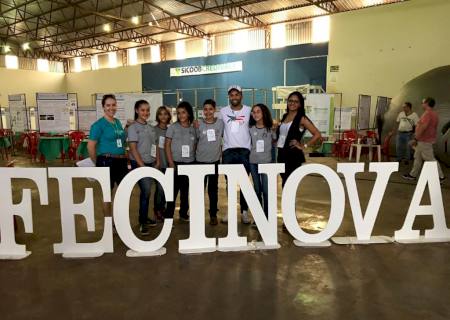 Alunos de Taquarussu participam da Fecinova 2019 em Nova Andradina
